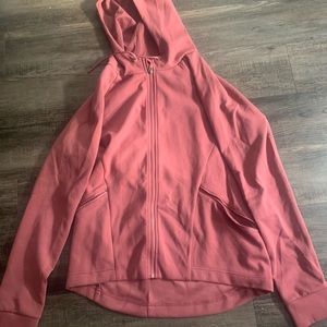 Fabletics Pink Zip Up Hoodie
